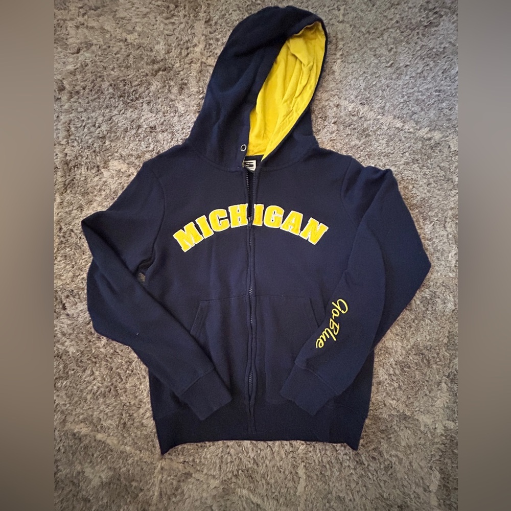 University of Michigan Vintage Zip Up Jacket